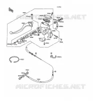 EMBRAYAGE MAITRE CYLINDRE pour Kawasaki VN-15SE 1990