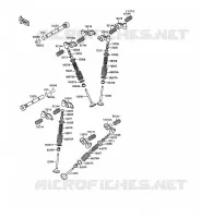 SOUPAPE pour Kawasaki VN-15SE 1990