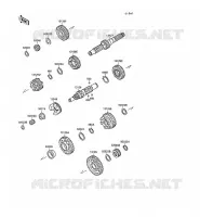 TRANSMISSION pour Kawasaki VN-15SE 1990