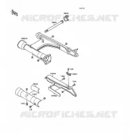 BRAS OSCILLANT pour Kawasaki VN-15SE 1990
