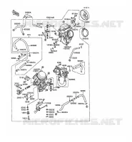 CARBURATEUR pour Kawasaki VN-15SE 1990