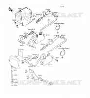 BOBINE D'ALLUMAGE pour Kawasaki VN-15SE 1992