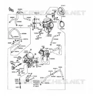 CARBURATEUR pour Kawasaki VN-15SE 1992