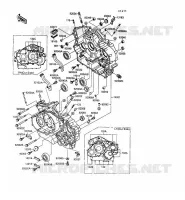 CARTER MOTEUR(S) pour Kawasaki VN-15SE 1992