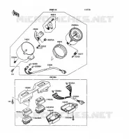 COMPTEURS pour Kawasaki VN-15SE 1992