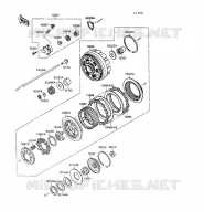 EMBRAYAGE pour Kawasaki VN-15SE 1992