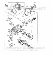 PIGNON CONIQUE AVANT pour Kawasaki VN-15SE 1992