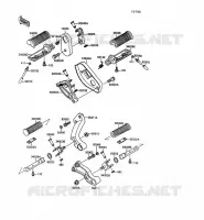 REPOSE PIED pour Kawasaki VN-15SE 1992