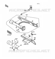 BRAS OSCILLANT pour Kawasaki VN-15 1996
