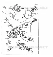 PIGNON CONIQUE AVANT pour Kawasaki VN-15 1996