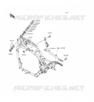 CH&Acirc;SSIS pour Kawasaki VN1500 CLASSIC TOURER 1998