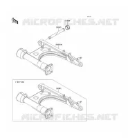 BRAS OSCILLANT pour Kawasaki VN1500 CLASSIC TOURER 2000