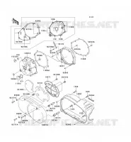 CARTER MOTEUR GAUCHE pour Kawasaki VN1500 CLASSIC TOURER 2000