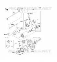 D&Eacute;MARREUR pour Kawasaki VN1500 CLASSIC TOURER 2000