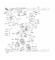 FILTRE A AIR pour Kawasaki VN1500 CLASSIC TOURER 2000