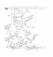 MAITRE CYLINDRE AV pour Kawasaki VN1500 CLASSIC TOURER 2000