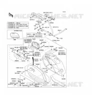 SACOCHES pour Kawasaki VN1500 CLASSIC TOURER 2000