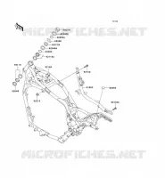 CH&Acirc;SSIS pour Kawasaki VN1500 CLASSIC TOURER FI 2004