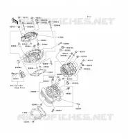 CULASSE pour Kawasaki VN1500 CLASSIC TOURER FI 2004