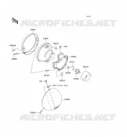 OPTIQUE(S) pour Kawasaki VN1500 CLASSIC TOURER FI 2004