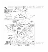 SACOCHES pour Kawasaki VN1500 CLASSIC TOURER FI 2004