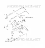 CABLES pour Kawasaki VN1500 CLASSIC FI 2000