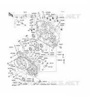 CARTER MOTEUR(S) pour Kawasaki VN1500 CLASSIC FI 2000