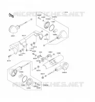 CLIGNOTANTS pour Kawasaki VN1500 CLASSIC FI 2000
