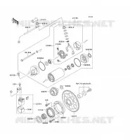D&Eacute;MARREUR pour Kawasaki VN1500 CLASSIC FI 2000