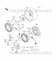 G&Eacute;N&Eacute;RATEUR pour Kawasaki VN1500 CLASSIC FI 2000