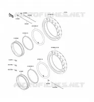 PNEUS pour Kawasaki VN1500 CLASSIC FI 2000