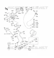 POMPE A HUILE pour Kawasaki VN1500 CLASSIC FI 2000