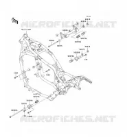 SUPPORT MOTEUR pour Kawasaki VN1500 CLASSIC FI 2000