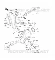 ARBRE A CAME/TENDEUR pour Kawasaki VN1500 CLASSIC FI 2002
