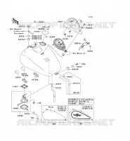 RESERVOIR CARBURANT pour Kawasaki VN1500 CLASSIC 2007