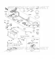 CHASSIS EQUIPMENT ELECTRIQUE pour Kawasaki VN1500 CLASSIC 2008