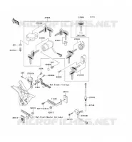 CONTACTEUR SERRURE/R&Eacute;FLECTEUR pour Kawasaki VN1500 CLASSIC 2008