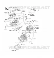 CULASSE pour Kawasaki VN1500 CLASSIC 2008