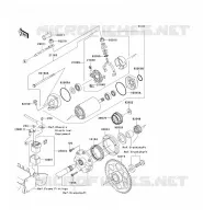 D&Eacute;MARREUR pour Kawasaki VN1500 CLASSIC 2008