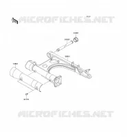 BRAS OSCILLANT pour Kawasaki VN1500 MEAN STREAK 2003