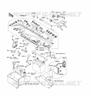 CHASSIS EQUIPMENT ELECTRIQUE pour Kawasaki VN1500 MEAN STREAK 2003
