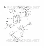 CLIGNOTANTS pour Kawasaki VN1500 MEAN STREAK 2003