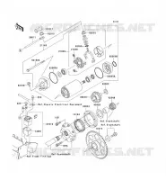 D&Eacute;MARREUR pour Kawasaki VN1500 MEAN STREAK 2003