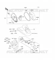 FEUX ARRI&Egrave;RE(S) pour Kawasaki VN1500 MEAN STREAK 2003