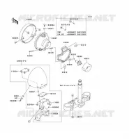 OPTIQUE(S) pour Kawasaki VN1500 MEAN STREAK 2003