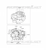 BOULON CARTER MOTEUR pour Kawasaki VN1600 CLASSIC 2005