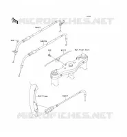 CABLES pour Kawasaki VN1600 CLASSIC 2005