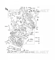 CARTER MOTEUR(S) pour Kawasaki VN1600 CLASSIC 2005
