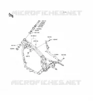 CH&Acirc;SSIS pour Kawasaki VN1600 CLASSIC 2005