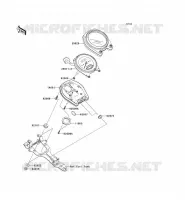COMPTEURS pour Kawasaki VN1600 CLASSIC 2005